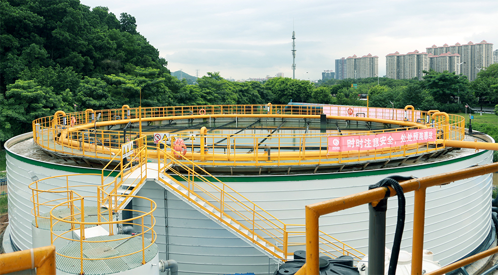 廣州黃埔區沉水園模塊化(裝配式)污水處理廠(20000噸/日)