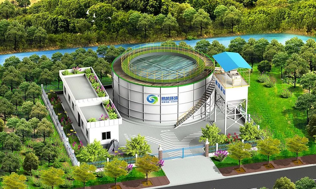鵬凱圓-模塊化(轉(zhuǎn)配式)污水處理系統(tǒng)