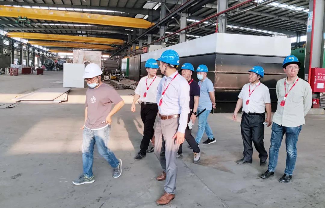 參觀鵬凱環境生產基地