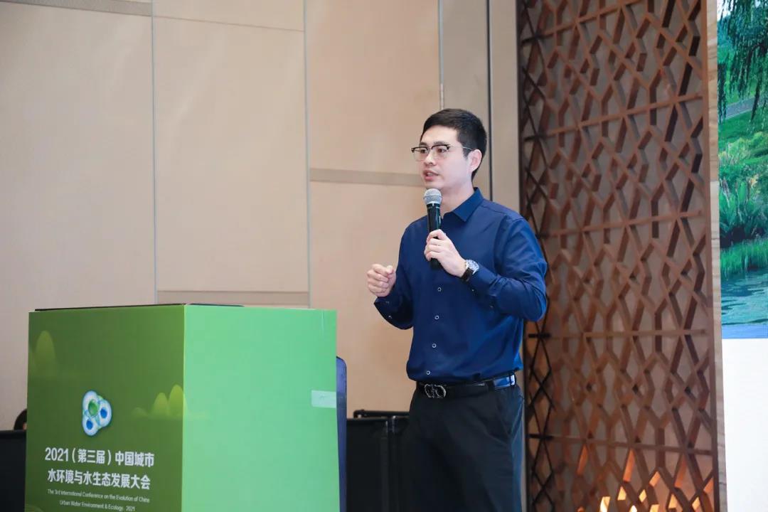 鵬凱環(huán)境朱梟強(qiáng)博士作專題演講